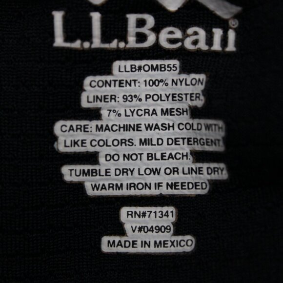 L.L. Bean Cycling Shorts Women Large Blue Inner Padded Cargo Pocket w/ 7" inseam - Picture 11 of 12